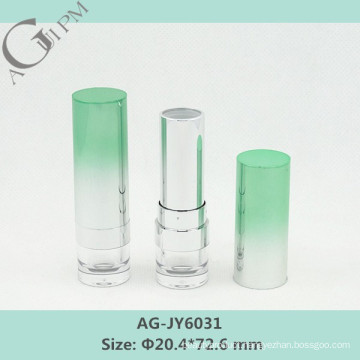 Modern Transparent Bottom Circular Lipstick Tube AG-JY6031,Cup Size 11.8/12.1/12.7mm, AGPM Cosmetic Packaging, Custom Color/Logo